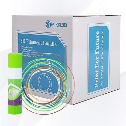 Shiny Silk Gold Silver Copper PLA Filament Bundle, 1.75Mm 3D Printer Filament, Each Spool 0.5Kg, 3 Spools Pack, with One 3D Printer Remove or Stick Tool