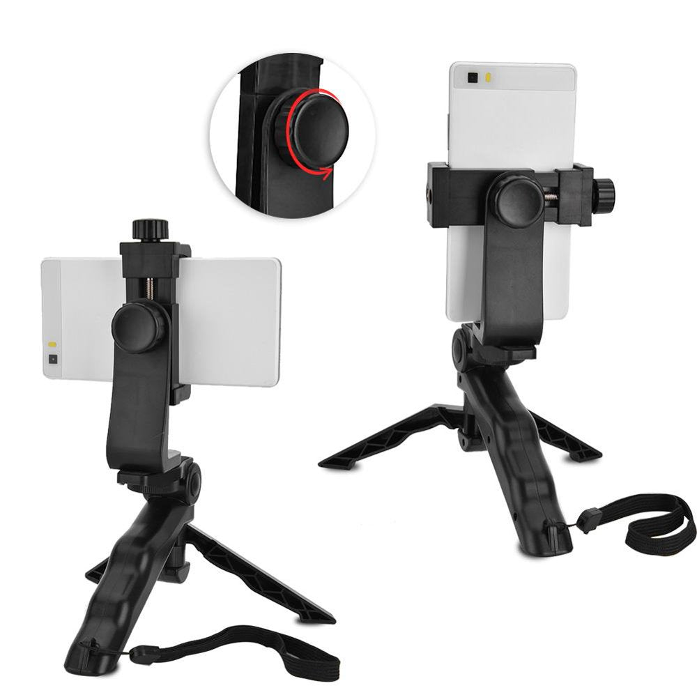 Phone Hand Grip,Phone Holder Tripod Handheld Stabilizer Hand Grip Mount for Smartphone, Smartphone Stabilizer